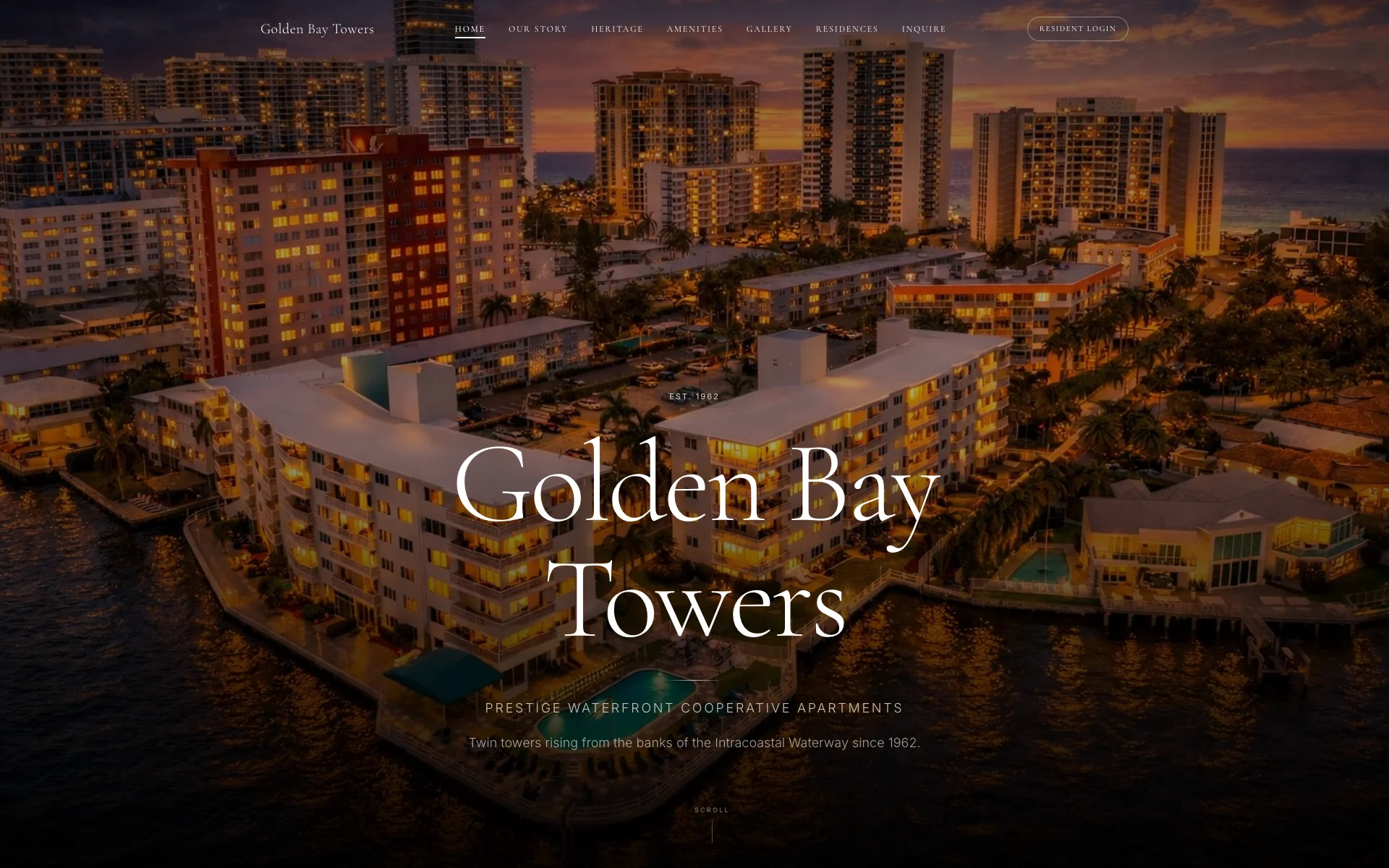 Golden Bay Towers luxury condominium in Sunny Isles Beach, Florida — flagship LRI Connect property
